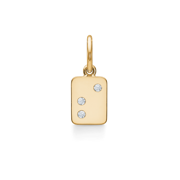 My Secret S Pendant - 18kt Yellow Gold