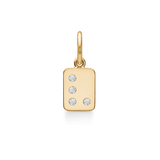 My Secret V Pendant - 18kt Yellow Gold