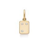 My Secret M Pendant - 18kt Yellow Gold