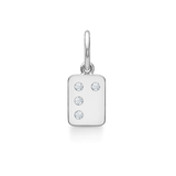 My Secret P Pendant - 18kt White Gold