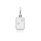 My Secret I Pendant - 18kt White Gold