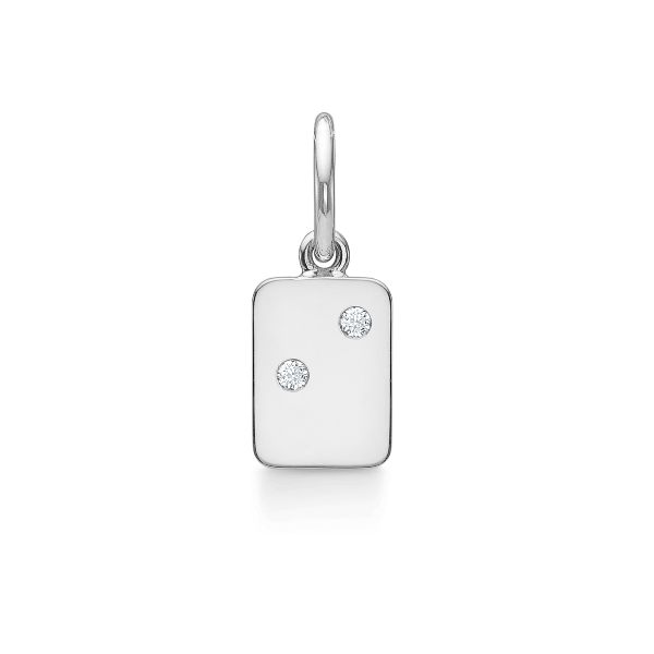 My Secret I Pendant - 18kt White Gold