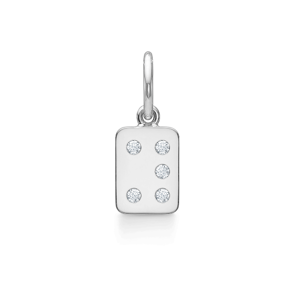 My Secret Y Pendant - 18kt White Gold