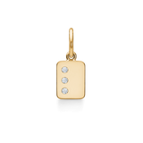 My Secret L Pendant - 18kt Yellow Gold