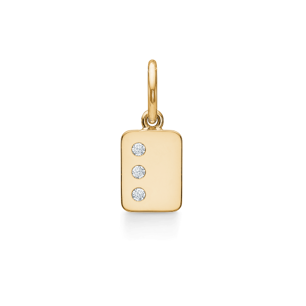 My Secret L Pendant - 18kt Yellow Gold