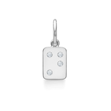 My Secret N Pendant - 18kt White Gold