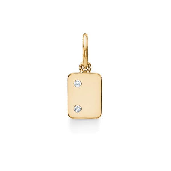 My Secret K Pendant - 18kt Yellow Gold