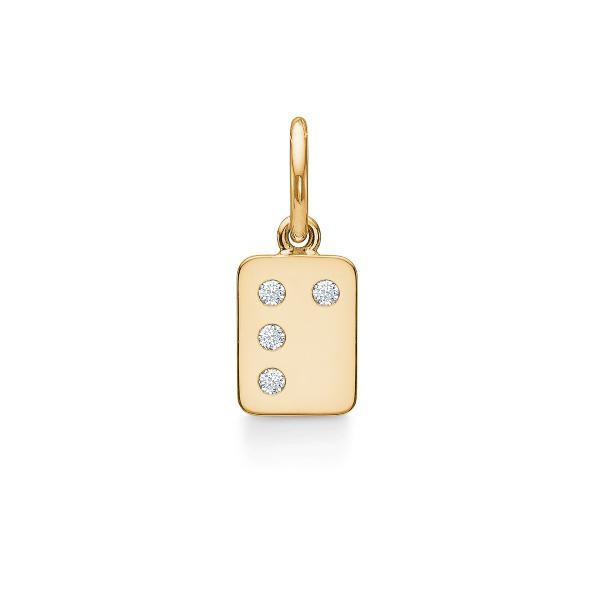 My Secret P Pendant - 18kt Yellow Gold