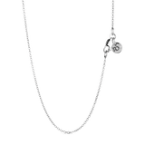 Ro Necklace - 18kt White Gold