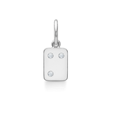 My Secret M Pendant - 18kt White Gold