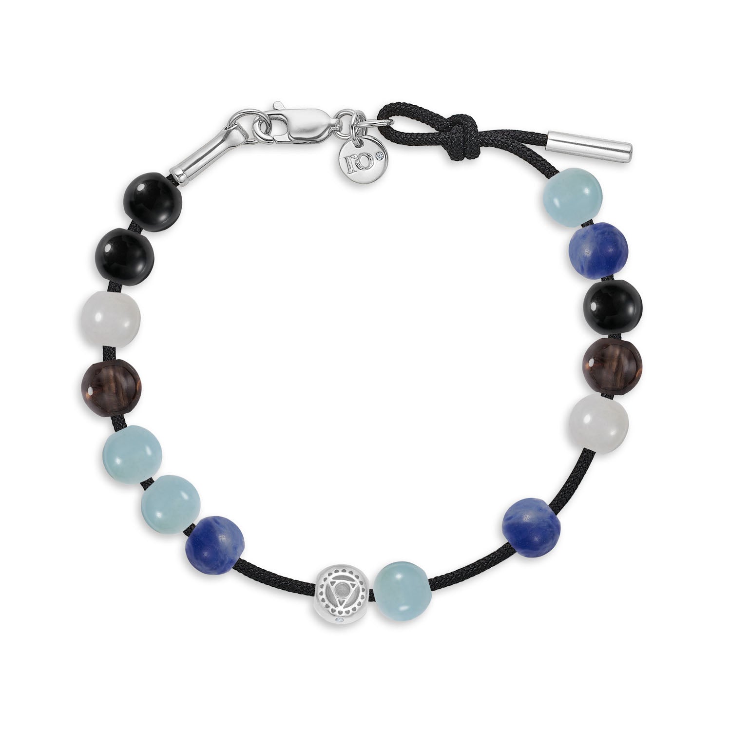 Inner Peace Halschakra Perle - 18kt Hvitt Gull
