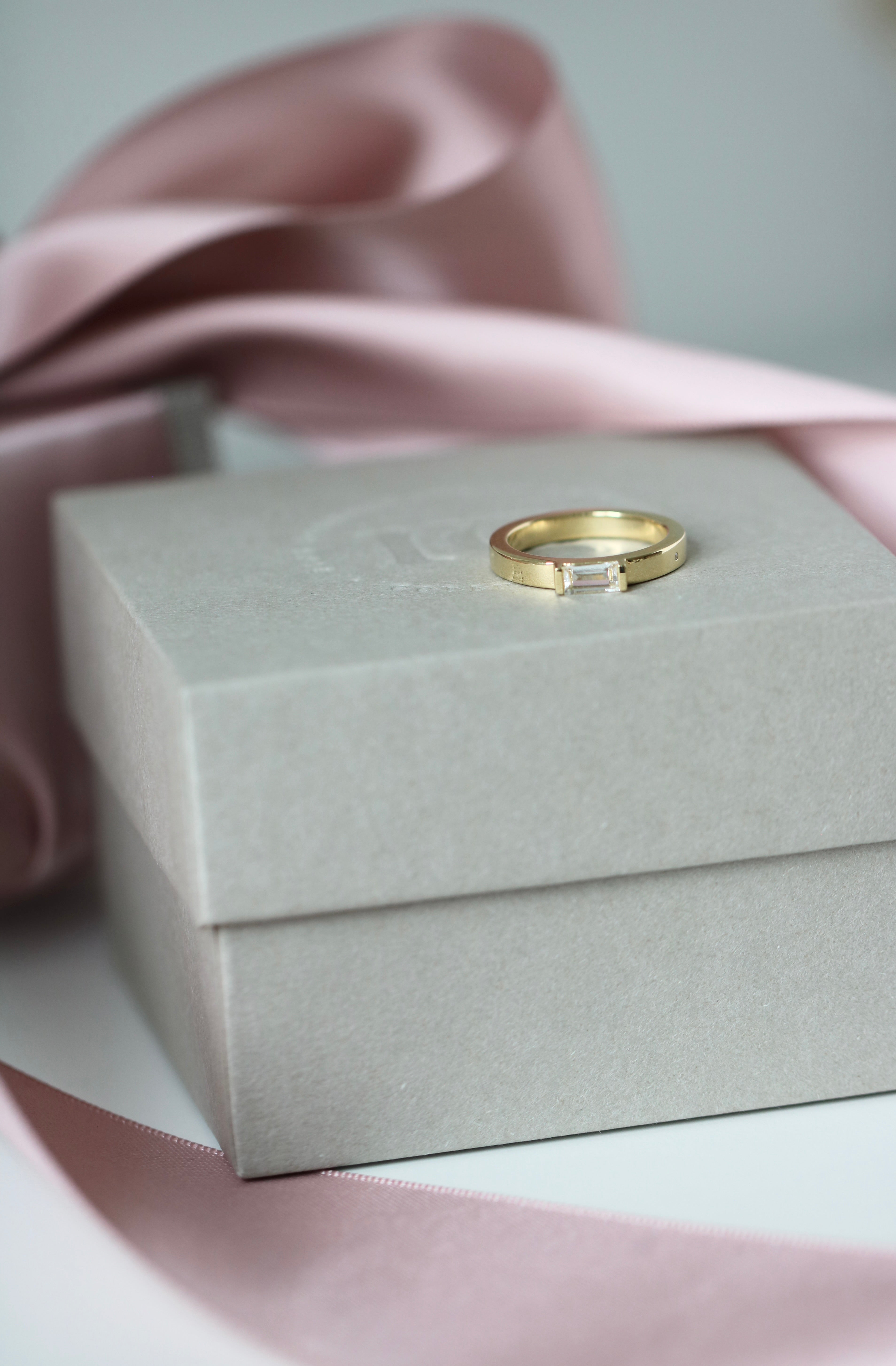 Meant to Be Her True Love Ring - 18kt Gult Gull