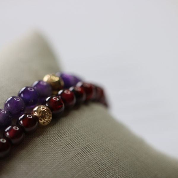 Inner Peace Tredje Øye armbånd – 18kt Gult Gull