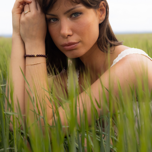 Inner Peace Sakralchakra armbånd – 18kt Gult Gull