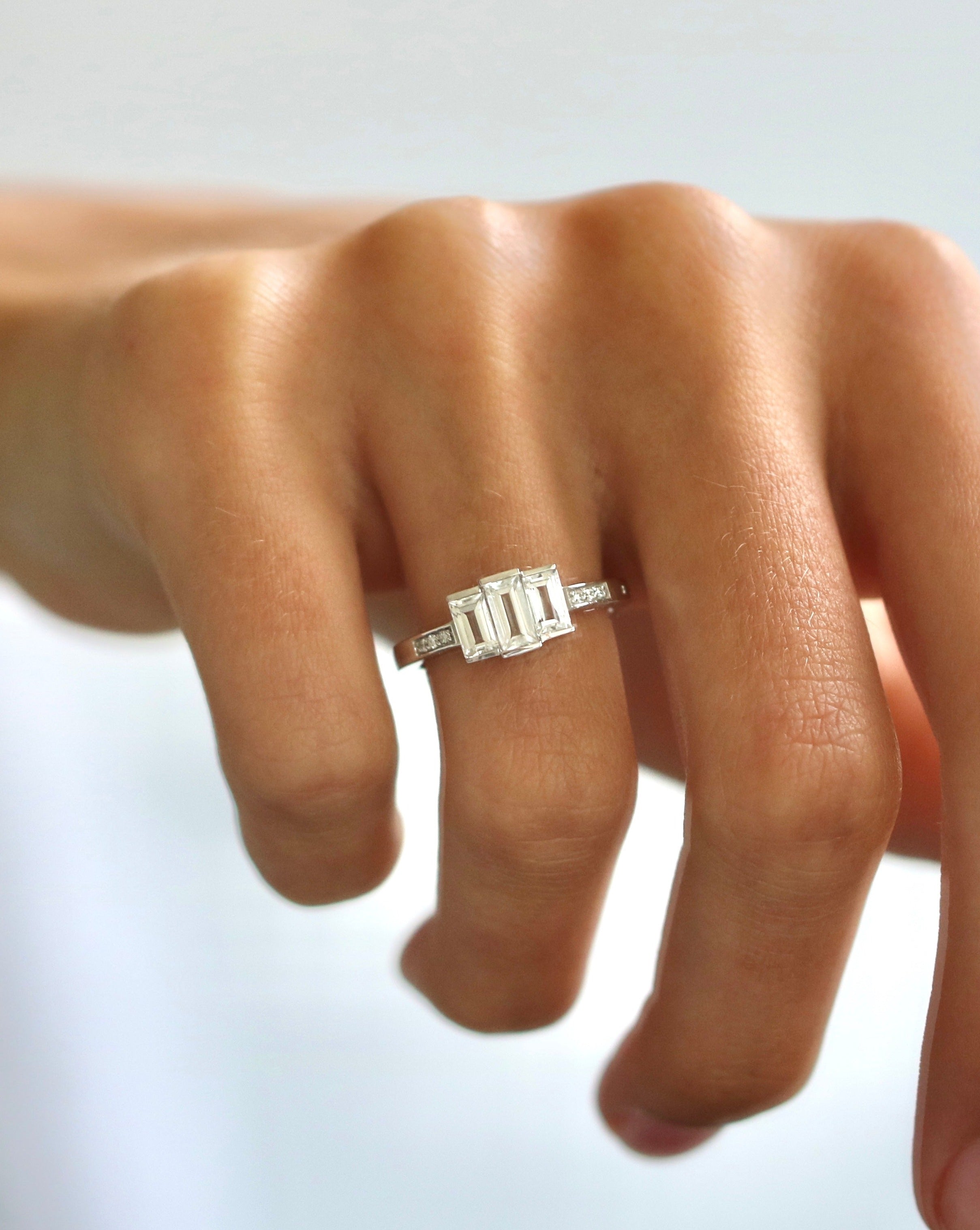 Meant to Be Her Ring Polert - 18kt Hvitt Gull