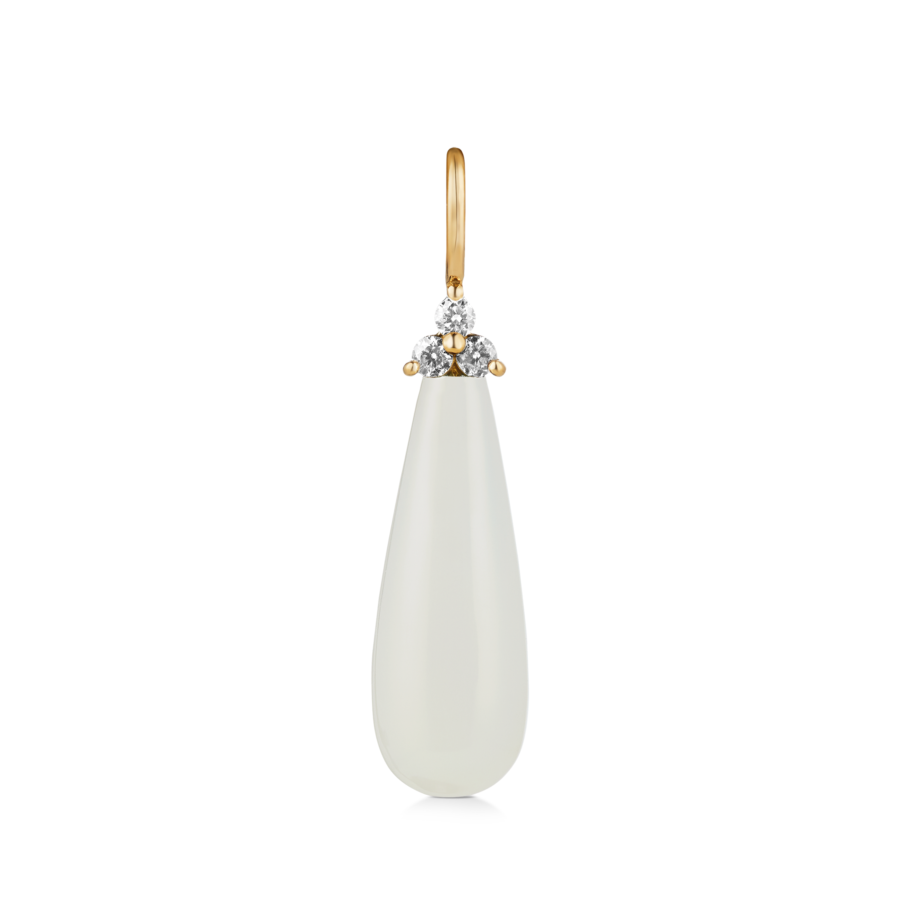 Fryd White Anheng - 18kt Gult Gull