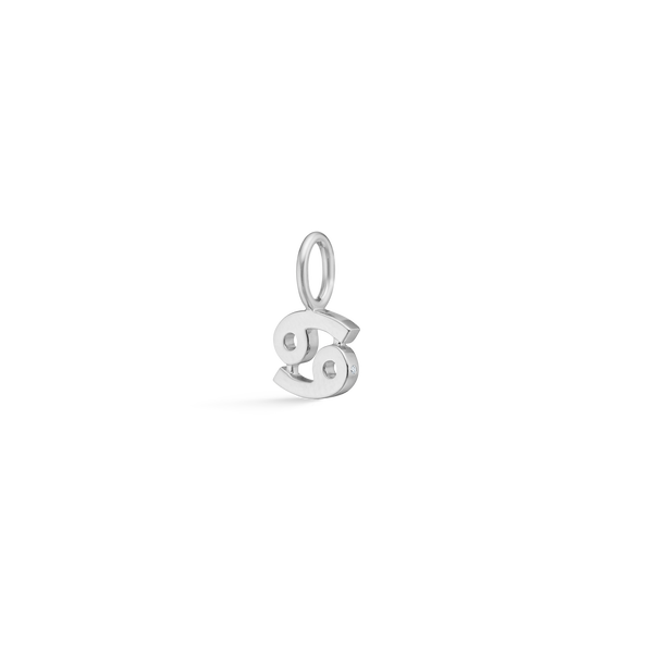 My Zodiac Cancer Pendant - 18kt White Gold