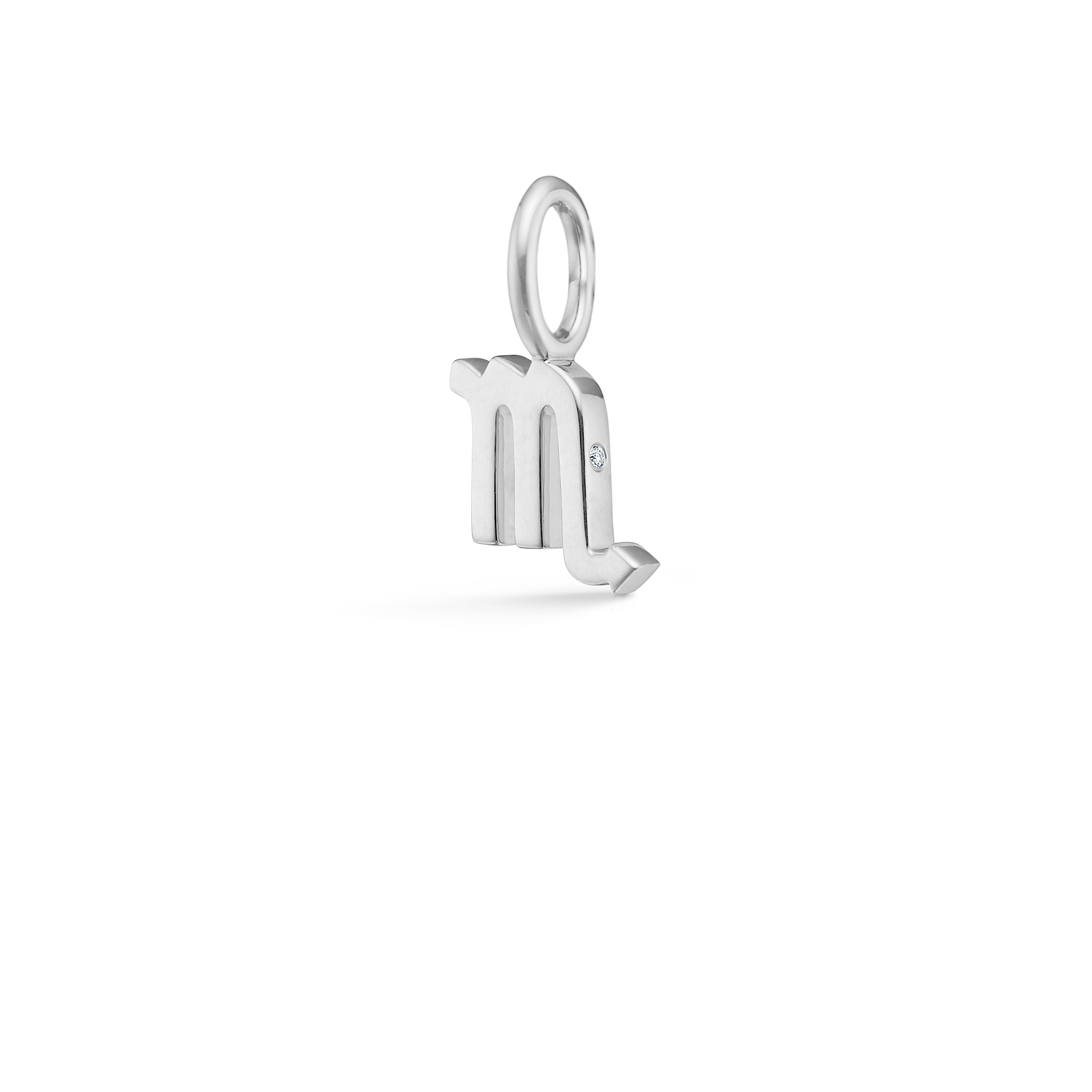 My Skorpionen Anheng - 18kt Hvitt Gull