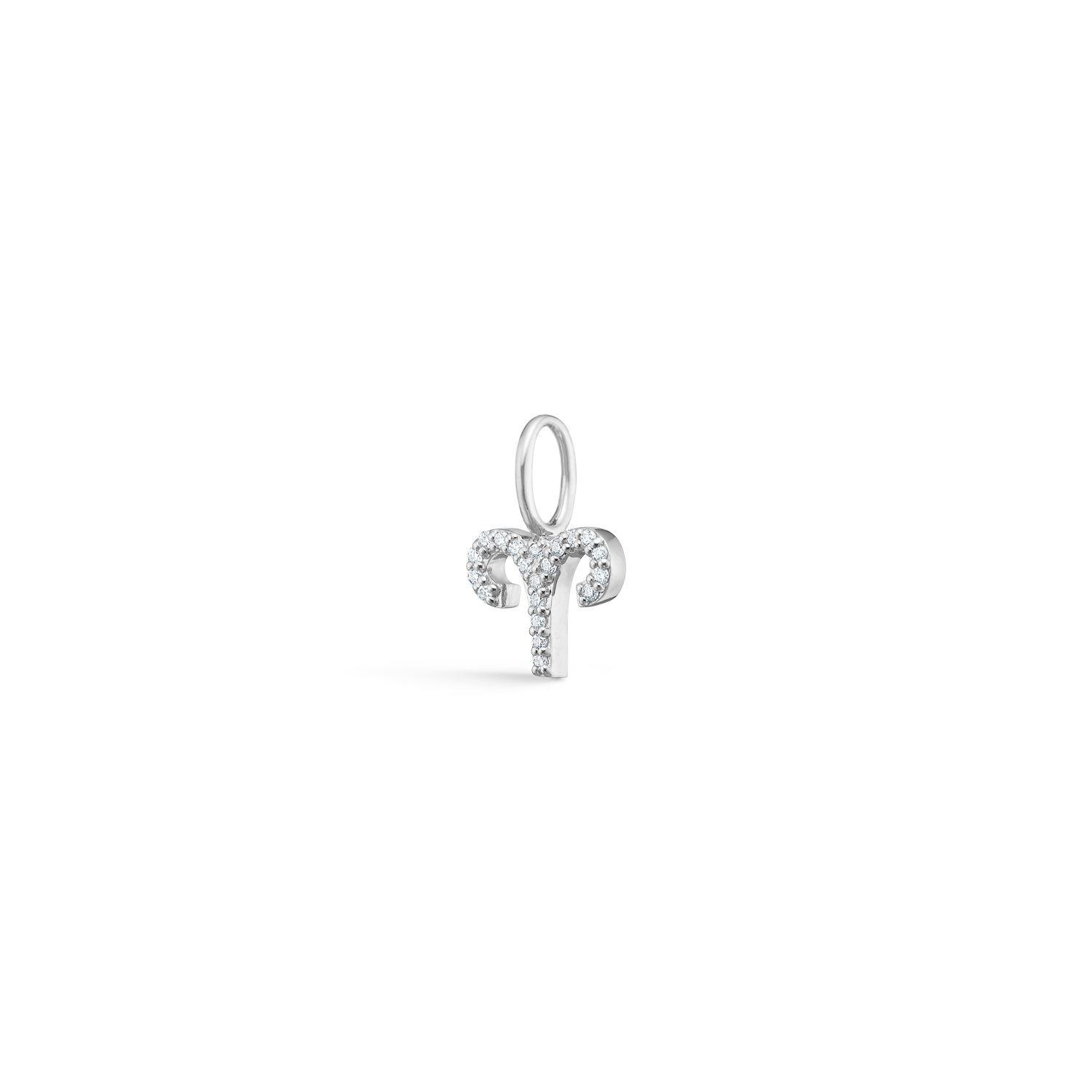 My Væren Diamant Anheng - 18kt Hvitt Gull
