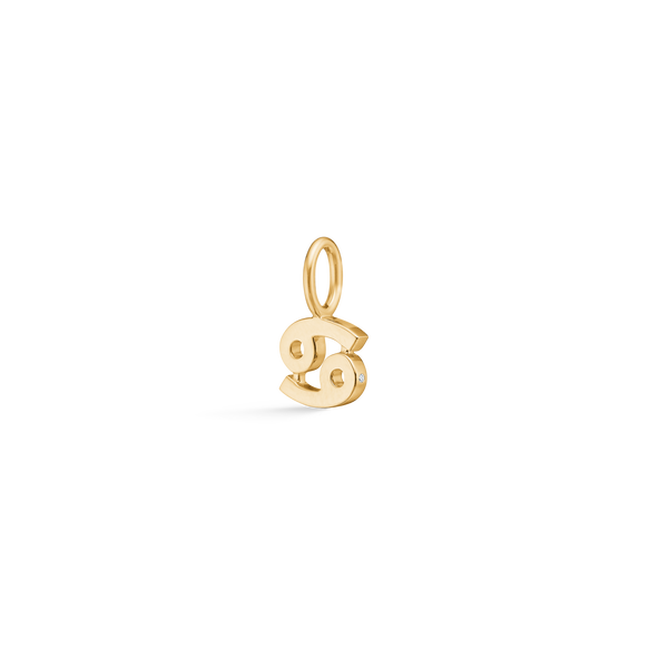 My Zodiac Cancer Pendant - 18kt Yellow Gold