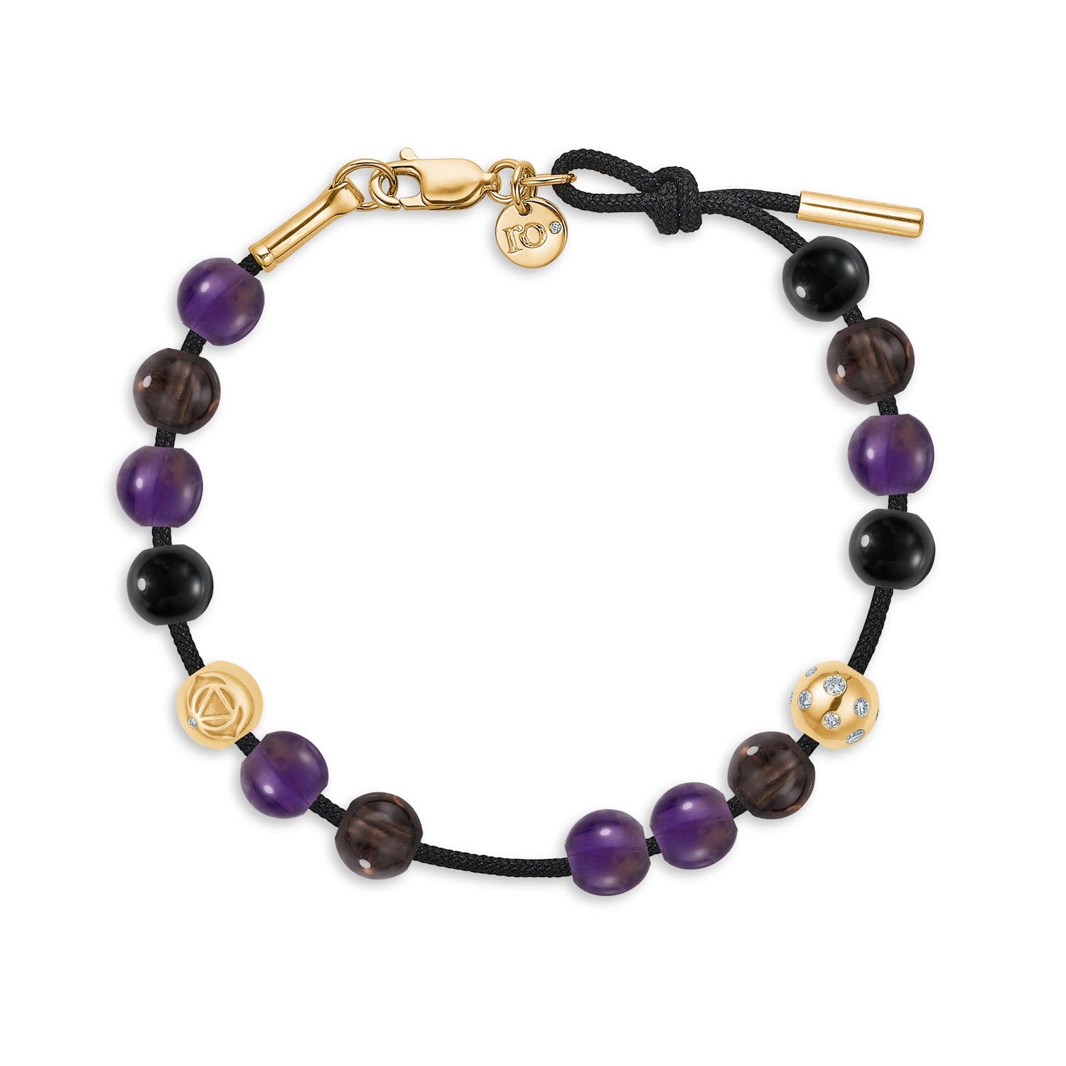 Inner Peace Tredje Øye Chakra Perle - 18kt Gult Gull