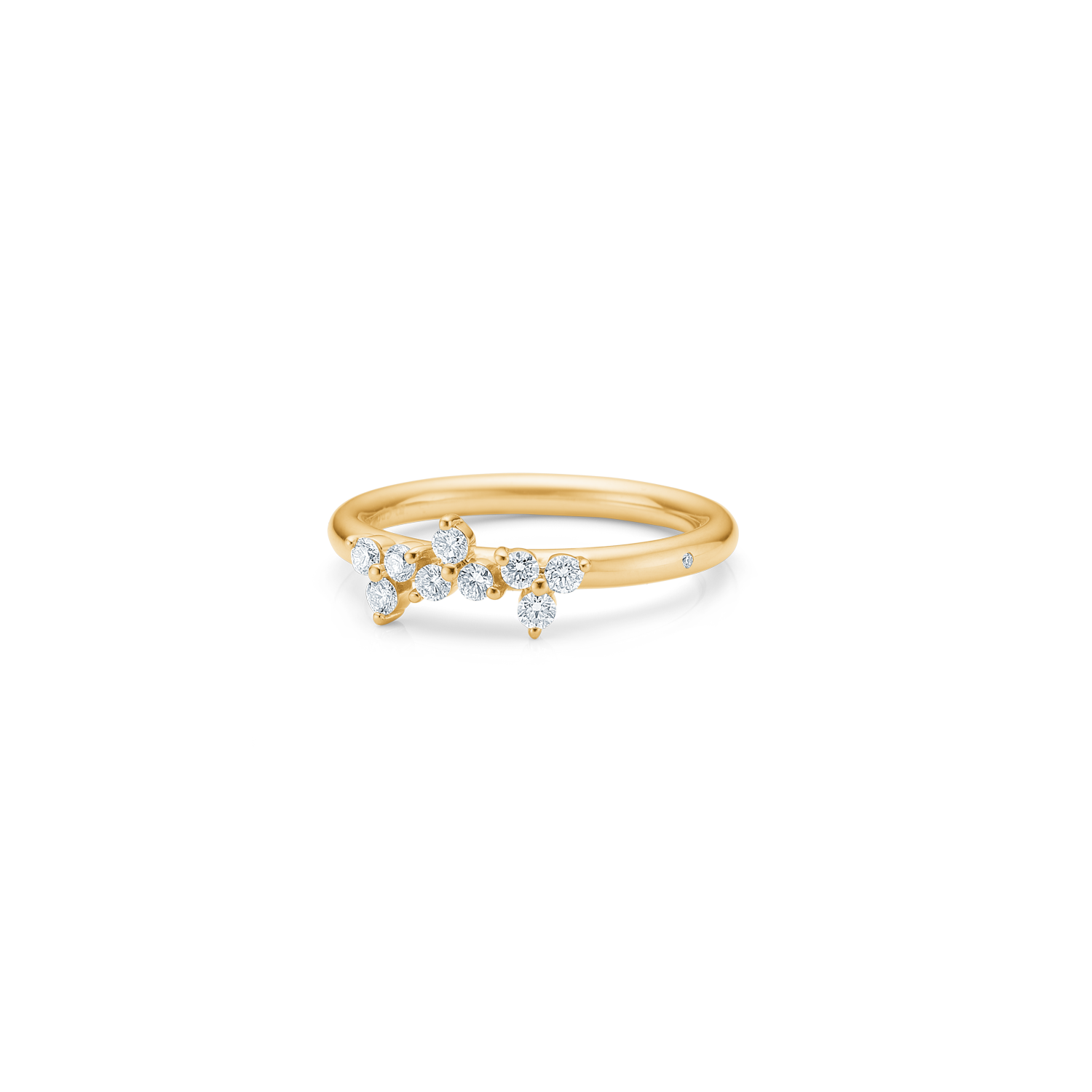 Fryd Diamantring M - 18kt Gult Gull