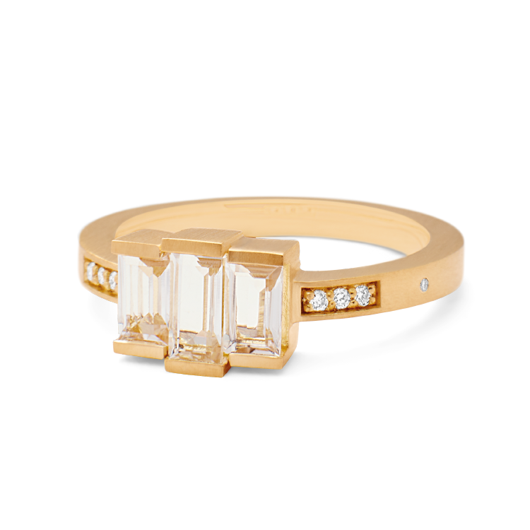 Meant to Be Her Ring - 18kt Gult Gull
