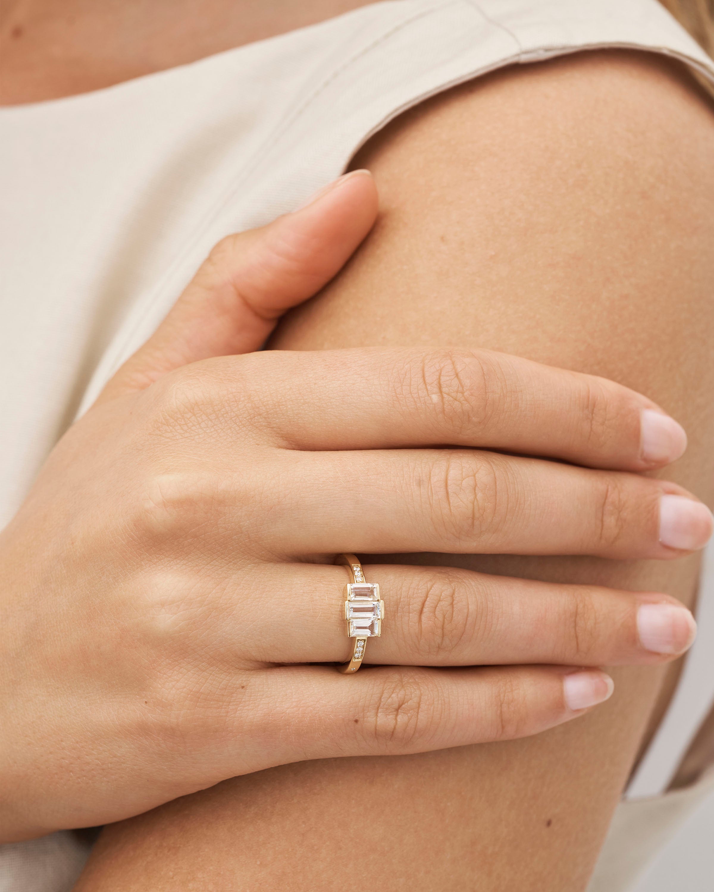 Meant to Be Her Ring - 18kt Gult Gull