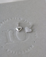 Rock My Heart Pendant - 18kt White Gold