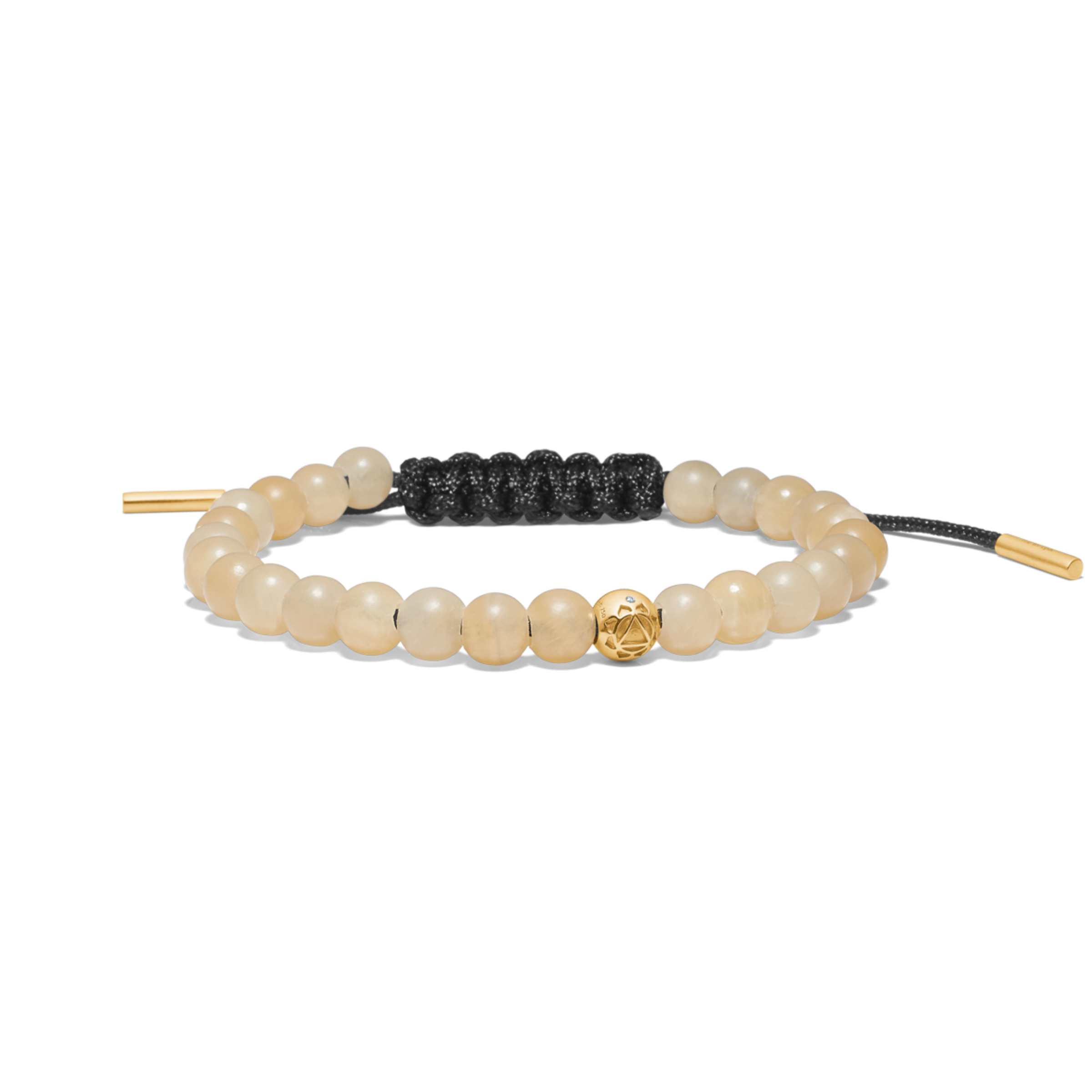 Inner Peace Solar Plexus Chakra armbånd – 18kt Gult Gull
