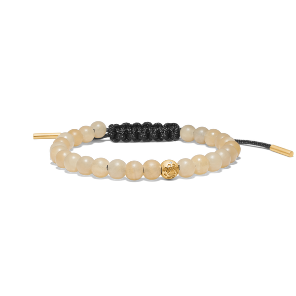 Inner Peace Solar Plexus Chakra armbånd – 18kt Gult Gull