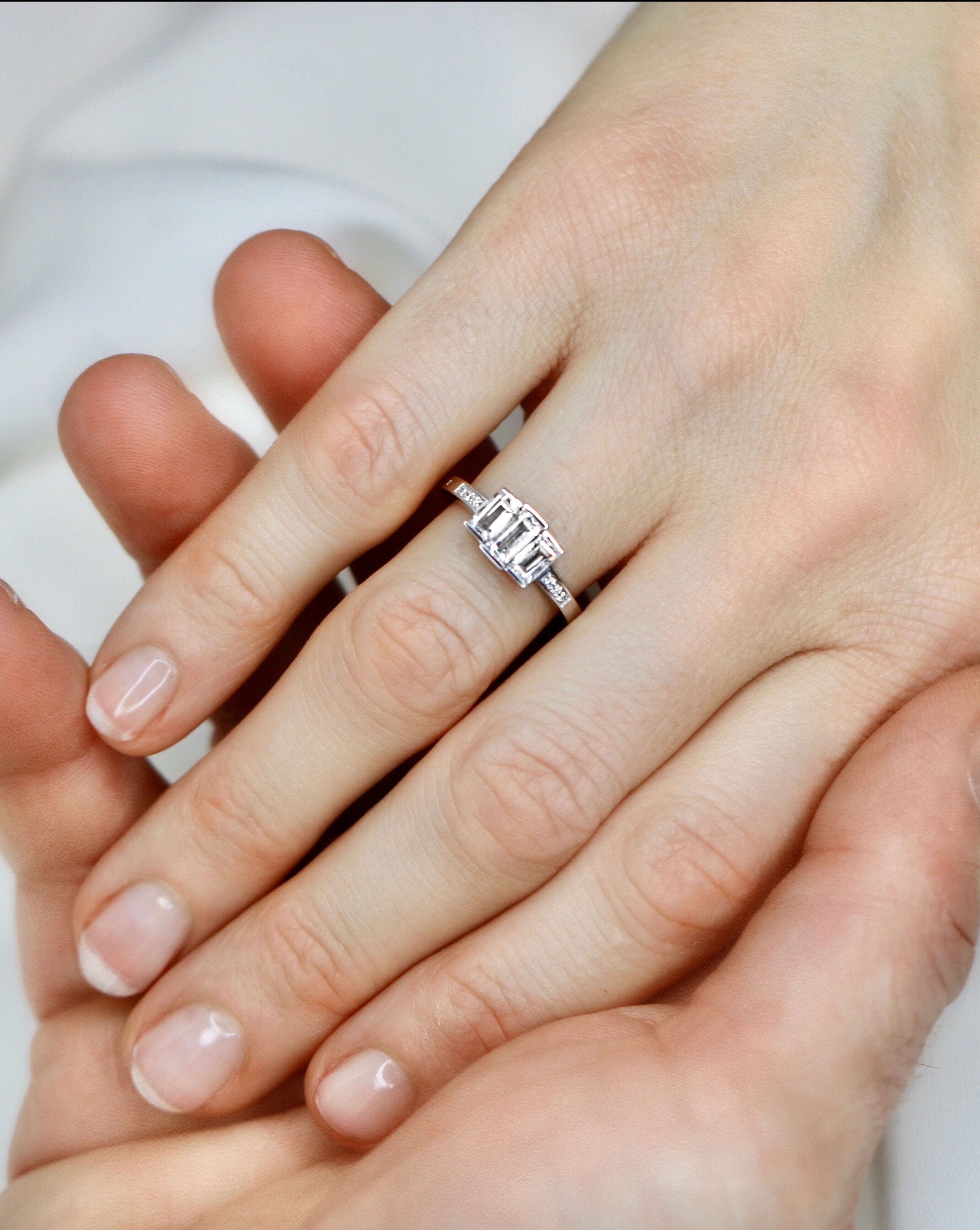 Meant to Be Her Ring Polert - 18kt Hvitt Gull