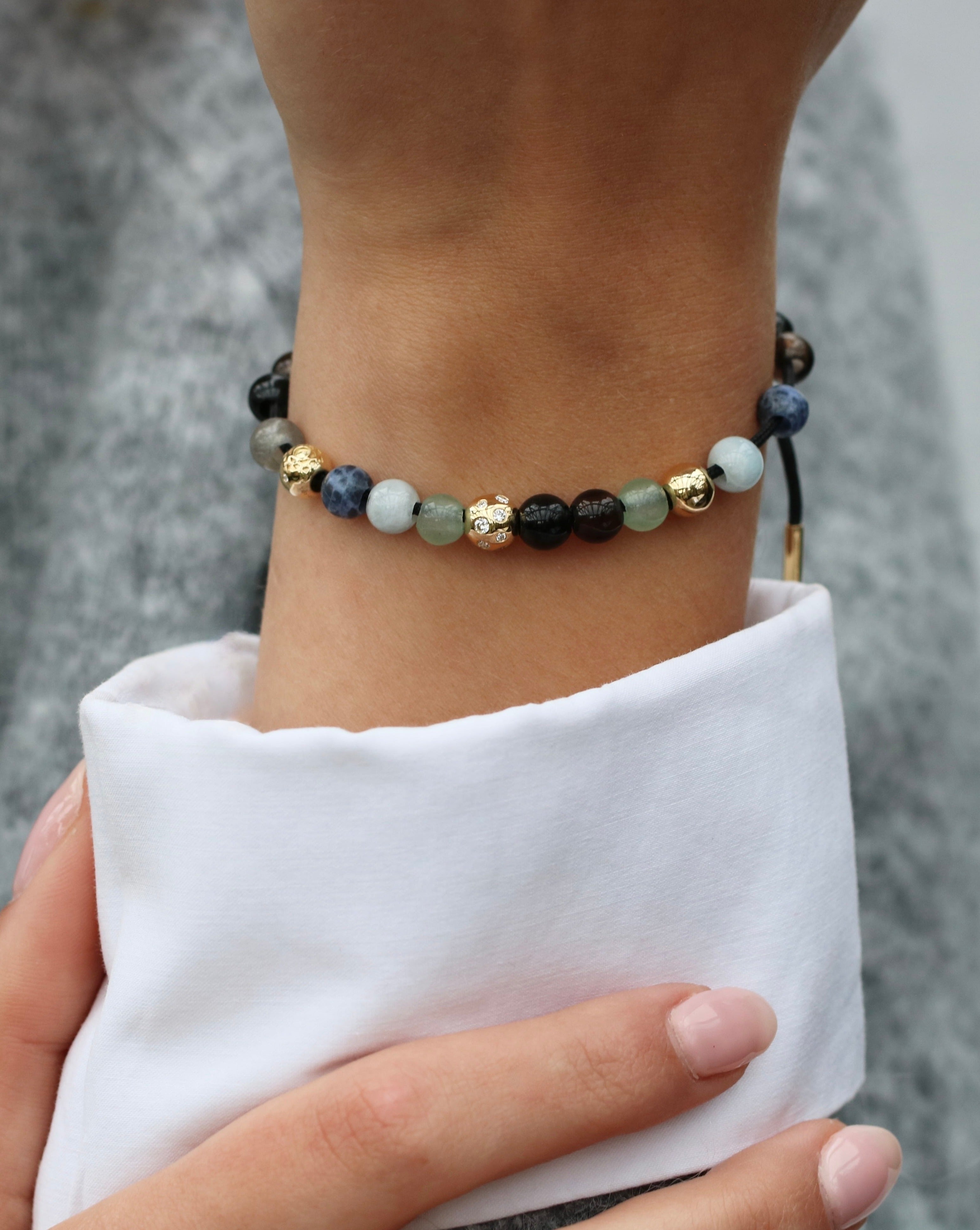 Inner Peace Diamant Dryss Perle - 18kt Hvitt Gull