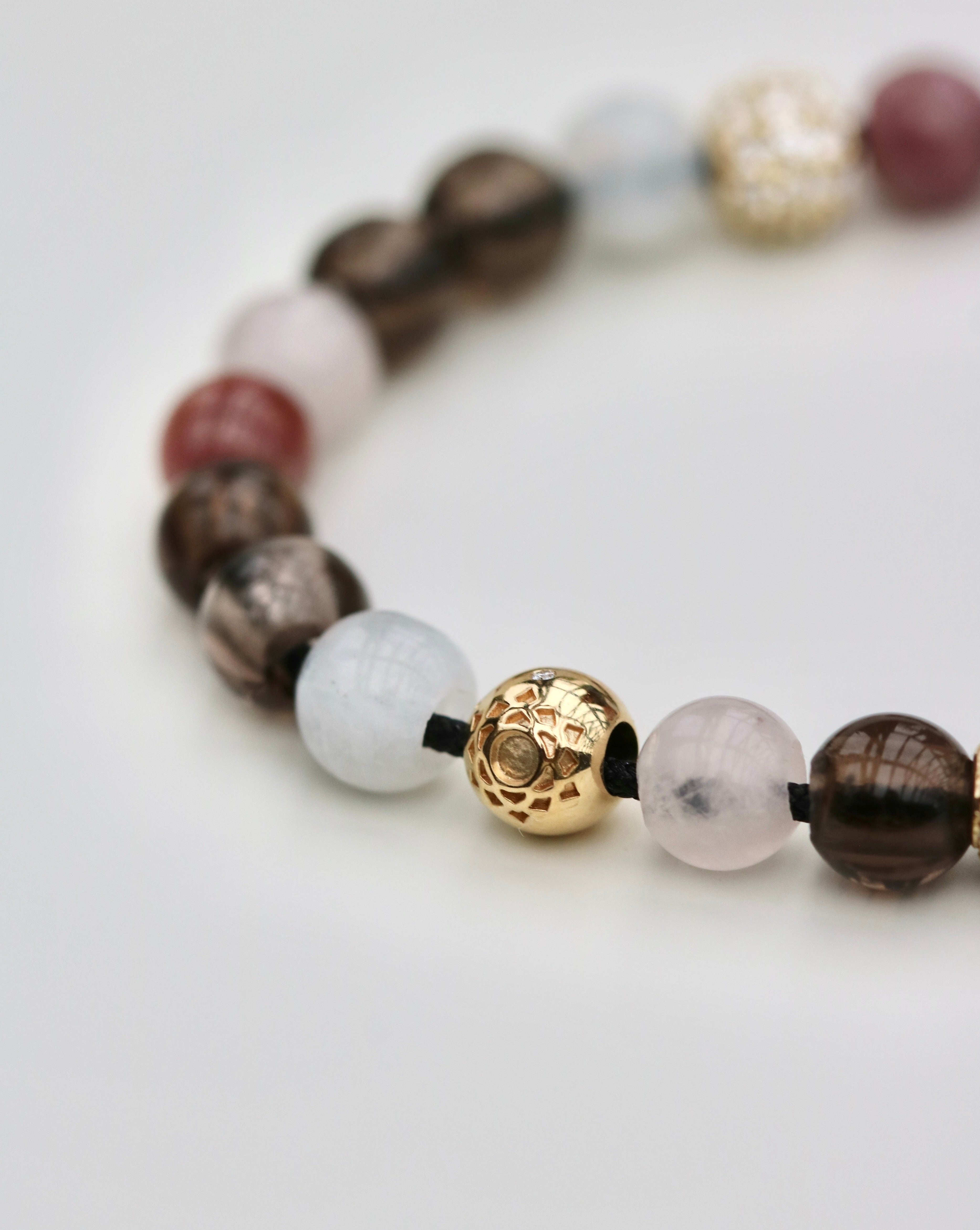 Inner Peace Kronechakra Perle - 18kt Hvitt Gull