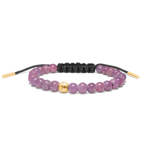 Inner Peace Hjertechakra armbånd – 18kt Gult Gull