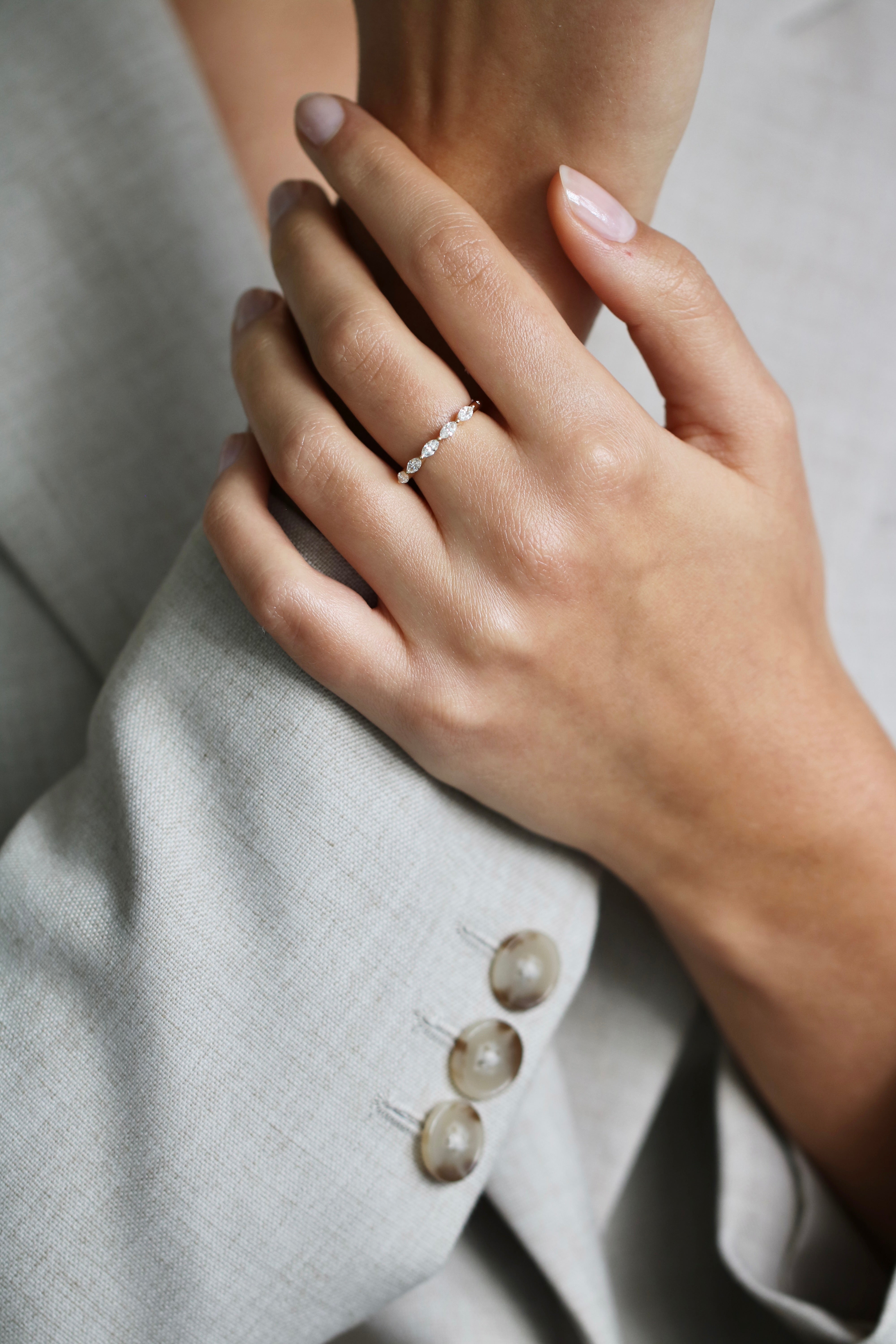 Meant to be her love ring - 18kt Gult Gull