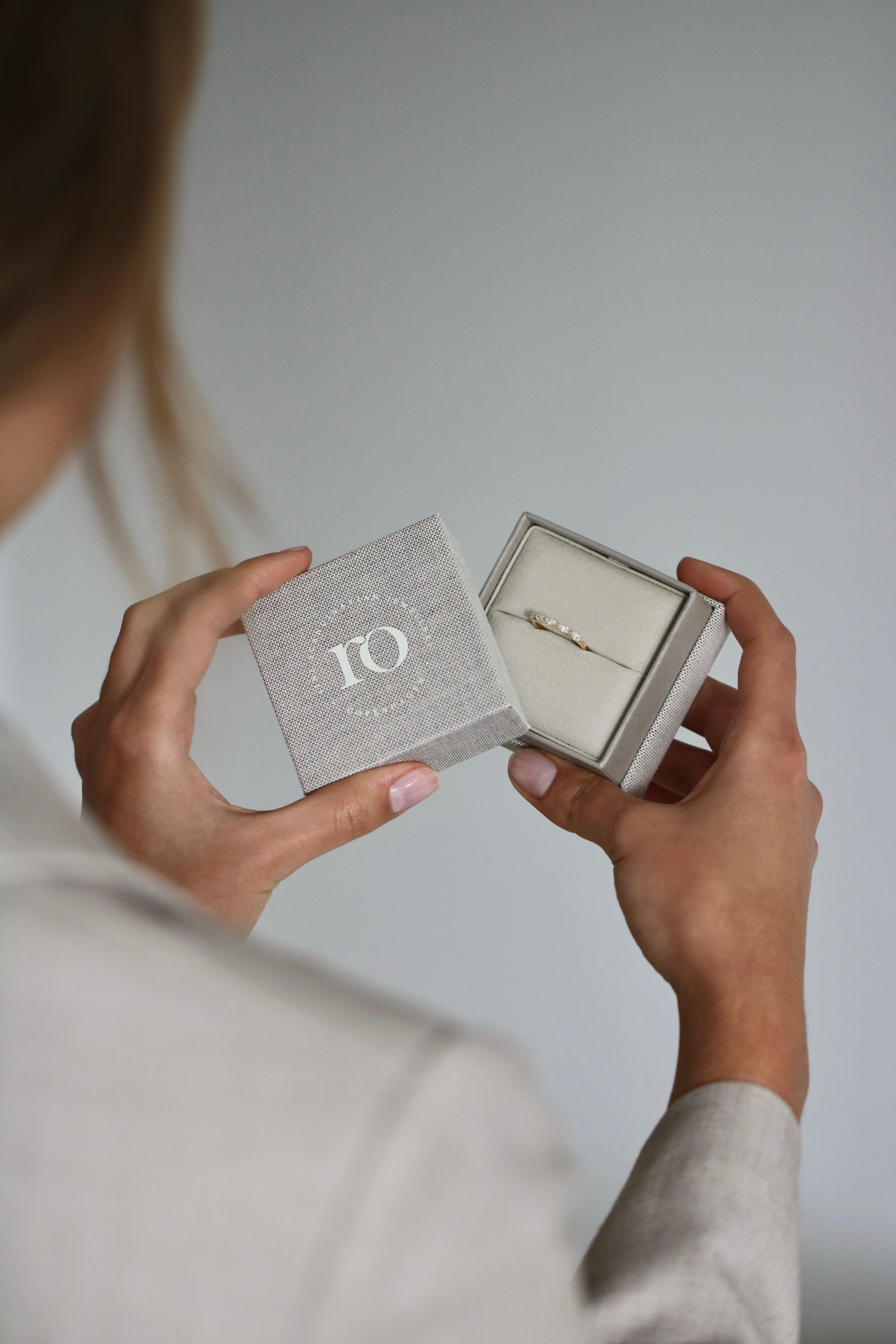 Meant to be her love ring - 18kt Gult Gull