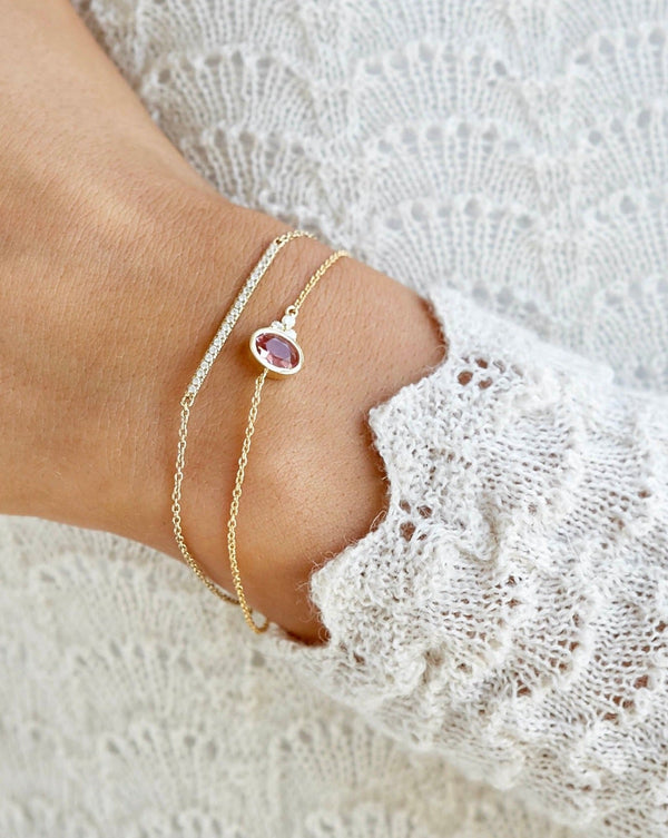 Fryd Pink Bracelet - 18kt White Gold